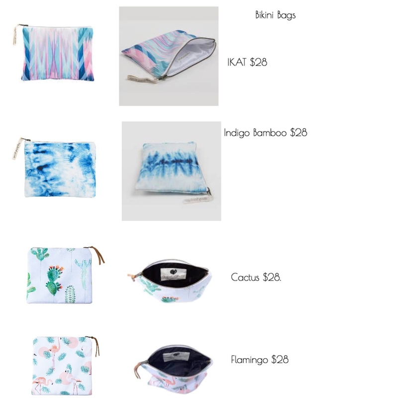 Bikini Bags - Sabrina Mood Board by Bedside on Style Sourcebook