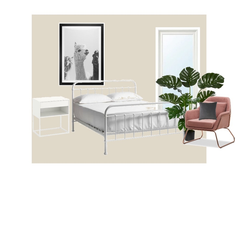 White crisp bedroom Mood Board by Emb on Style Sourcebook