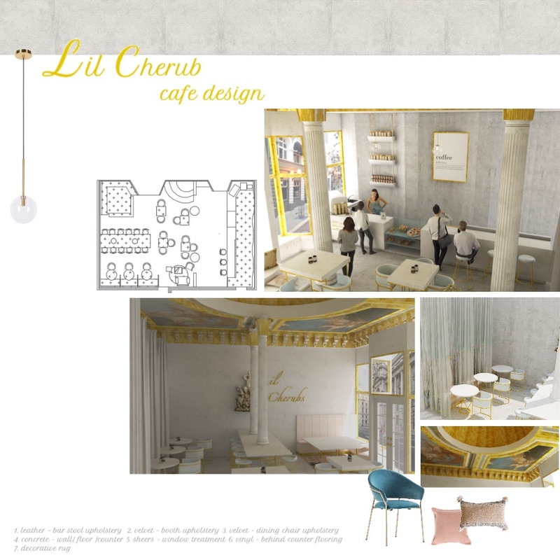 cafe design Mood Board by montana on Style Sourcebook