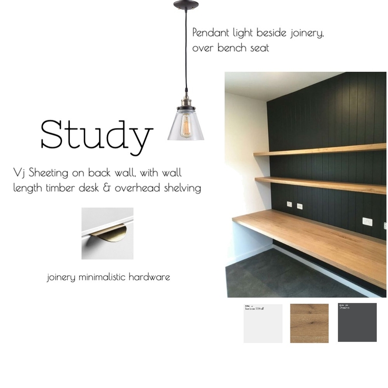 Study Mood Board by Olguin Design on Style Sourcebook