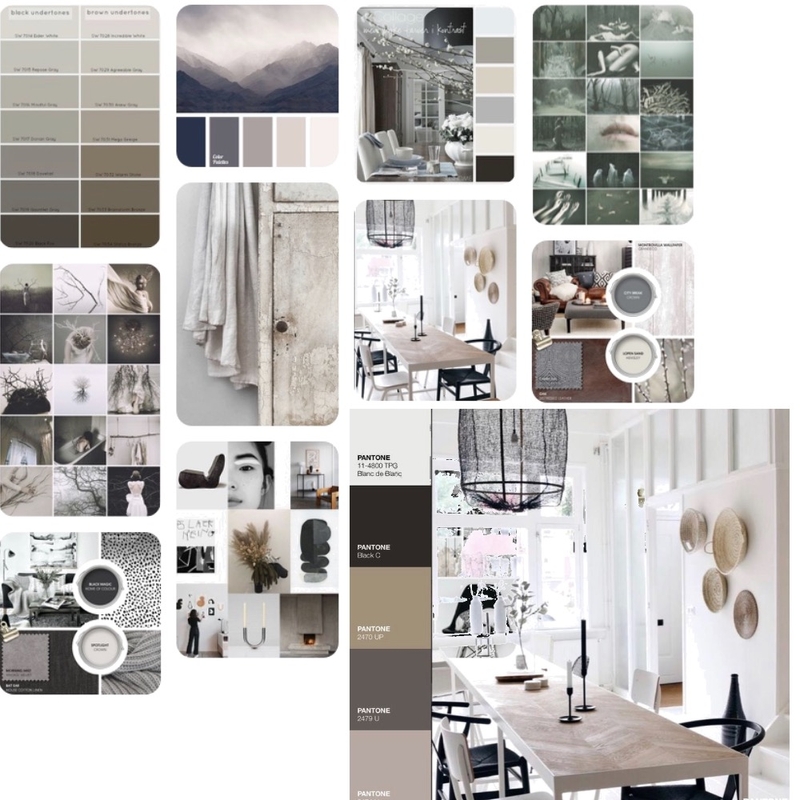 Achromatic moodboard Mood Board by denisek on Style Sourcebook