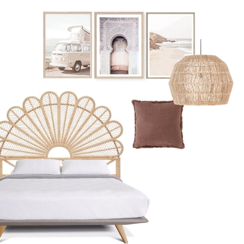 BOHO BEDROOM Mood Board by selmiraa on Style Sourcebook