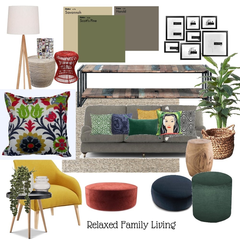 Living Room Mood Board by CJGDesign on Style Sourcebook