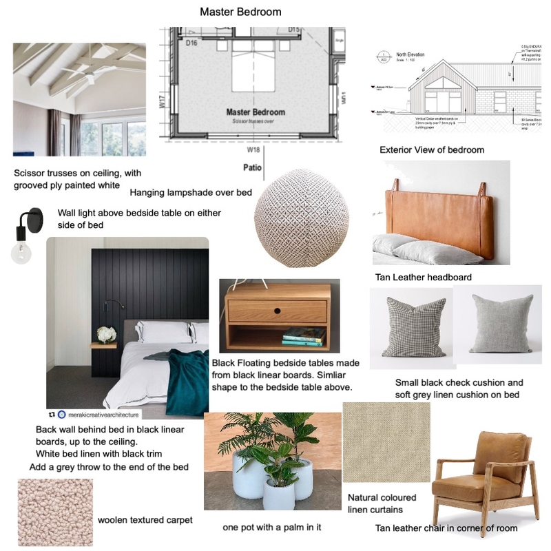 McIntyre Master Bedroom Mood Board by Jennysaggers on Style Sourcebook