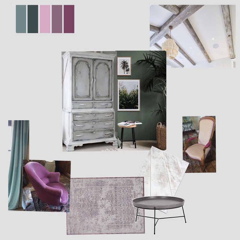 Momo Violet Vert Mood Board by yunlu on Style Sourcebook