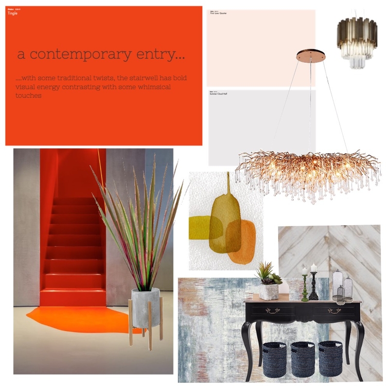 Entry area Mood Board by DebiAni on Style Sourcebook