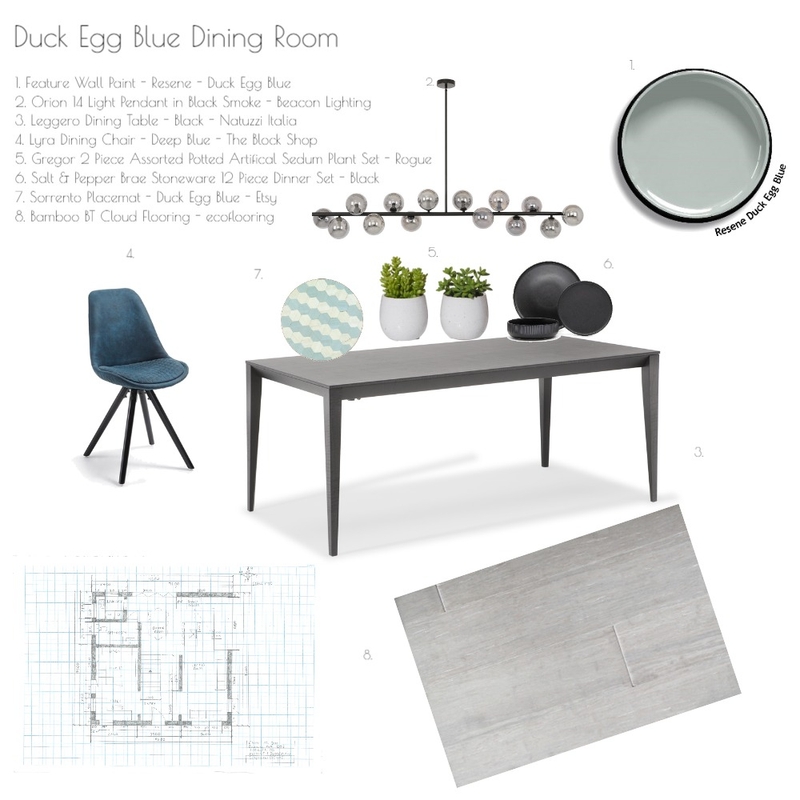 Dining Room Mood Board by brittanydoueihi on Style Sourcebook