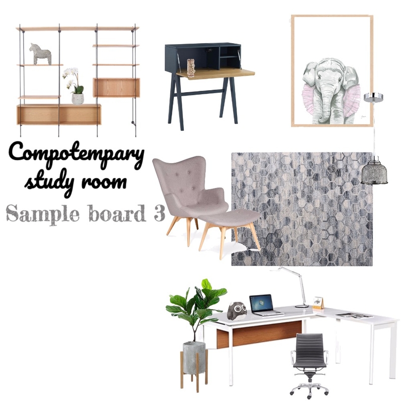 study room Mood Board by VinTruong on Style Sourcebook
