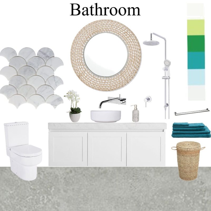 Bathroom Mood Board by EmilyD on Style Sourcebook