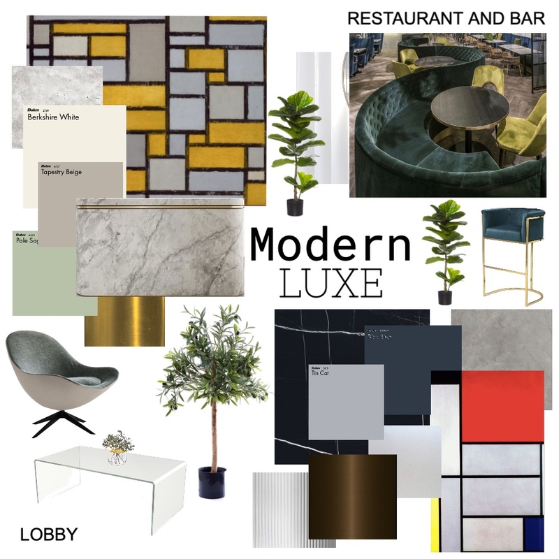 LOBBY &amp; RESTO Mood Board by estelabastes on Style Sourcebook