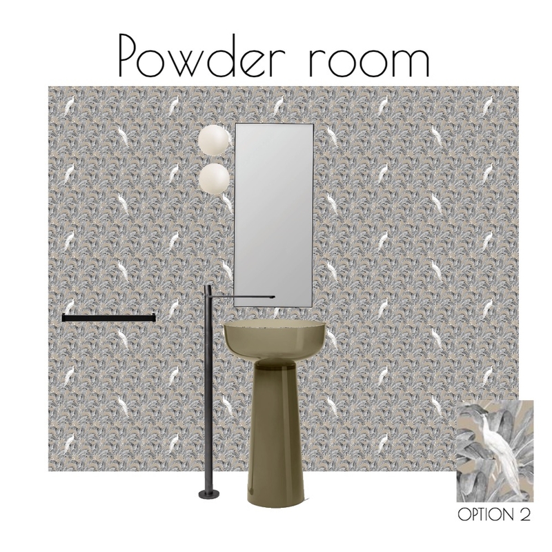 powder bathroom op2 Mood Board by InStyle Idea on Style Sourcebook