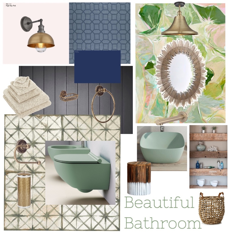 Bathroom Mood Board by DebiAni on Style Sourcebook