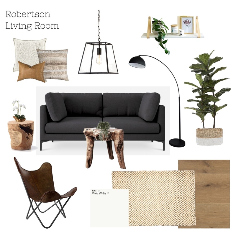 Robertson Living Room Concept 2 Mood Board by Cedar &amp; Snø Interiors on Style Sourcebook