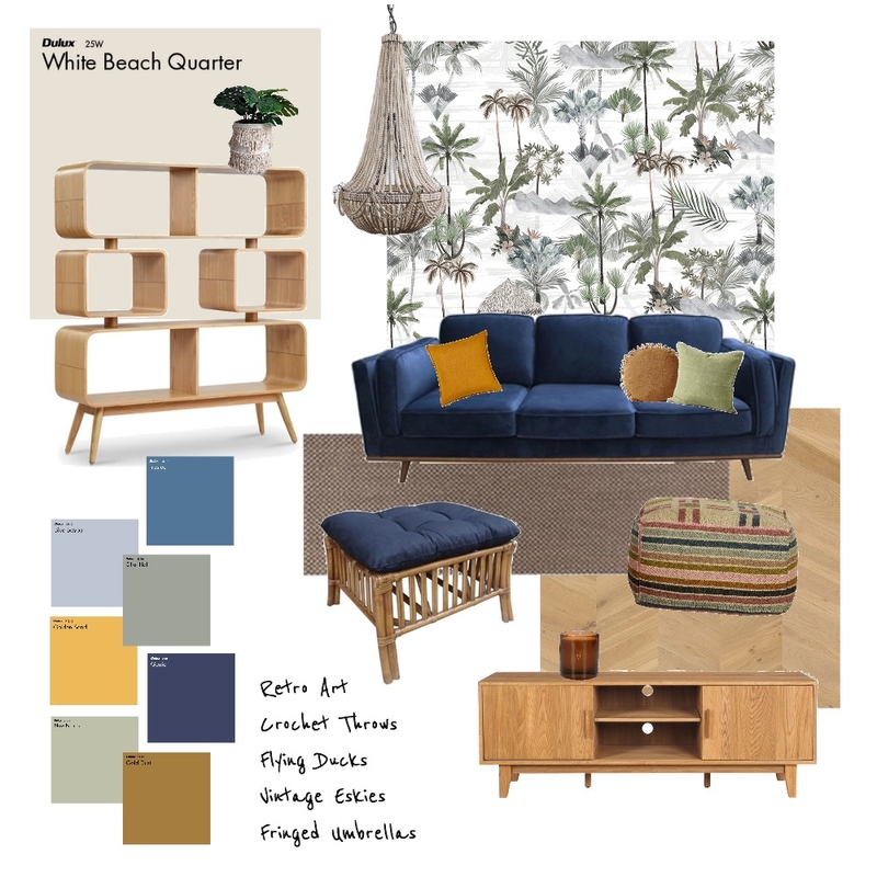 Squid Jiggers Hideout - Living Room Mood Board by fieldstowander on Style Sourcebook