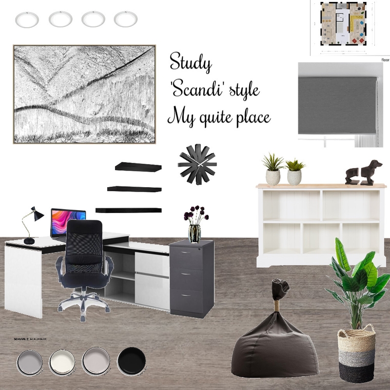 Study Mood Board by c.A on Style Sourcebook