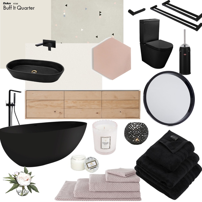 Mid Century/Modern Bathroom Mood Board by Jo Laidlow on Style Sourcebook