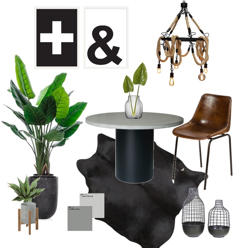 Industrial Dining Mood Board by hauss of styling on Style Sourcebook