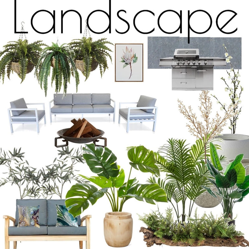 Landscape Mood Board by undefined on Style Sourcebook