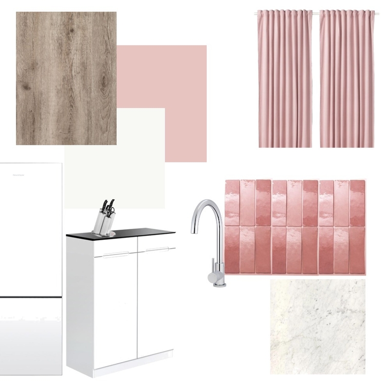 white-pink kitchen Mood Board by Holi Home on Style Sourcebook