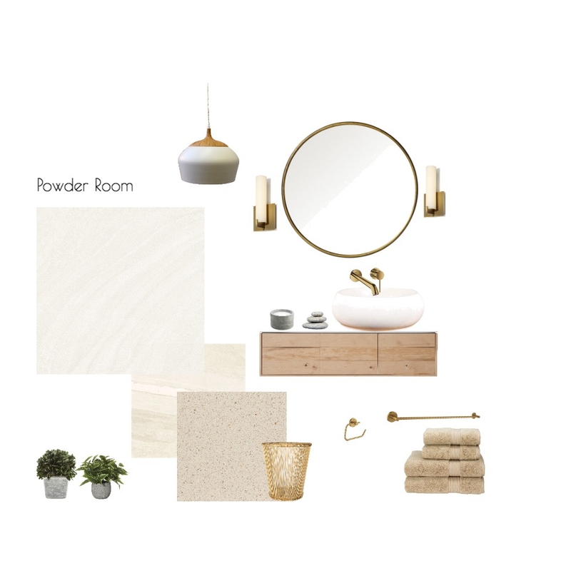 Powder Room Mood Board by MeilingA on Style Sourcebook