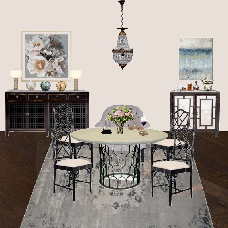 French Chateau Dining Mood Board by Jo Laidlow on Style Sourcebook