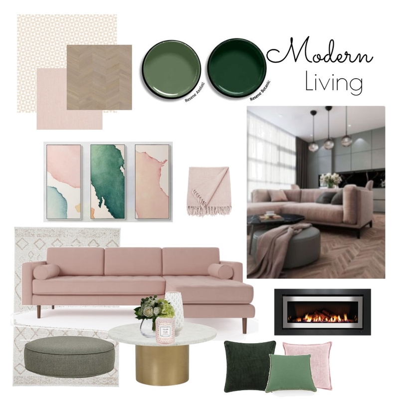 Modern Living Mood Board by Elaine2186 on Style Sourcebook