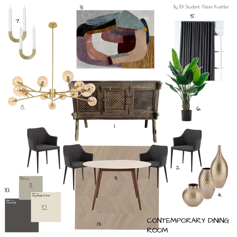 Dining Room Mood Board by AlexisK on Style Sourcebook