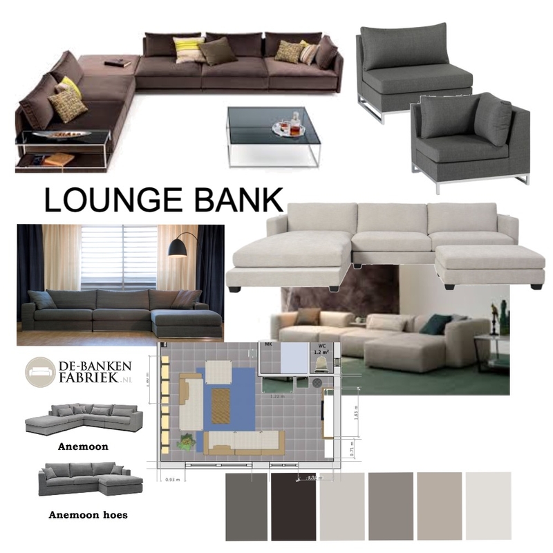 Edje LOUNGE BANK Mood Board by Annamarie on Style Sourcebook