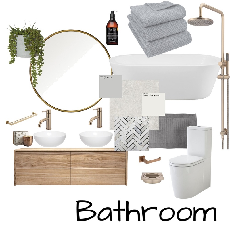 bathroom Mood Board by Soul Haven Interiors on Style Sourcebook