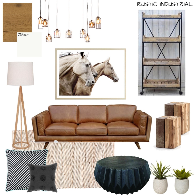 Rustic Industrial Mood Board by AlexisK on Style Sourcebook