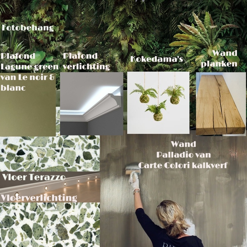 Halletje vriendin - Jungle Mood Board by minou on Style Sourcebook