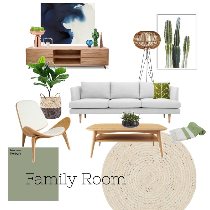 Family room Mood Board by Helene on Style Sourcebook