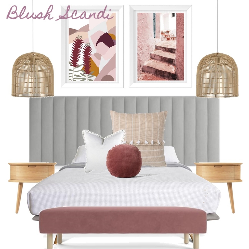 Blush Scandi Mood Board by Savannah_denny_designs on Style Sourcebook