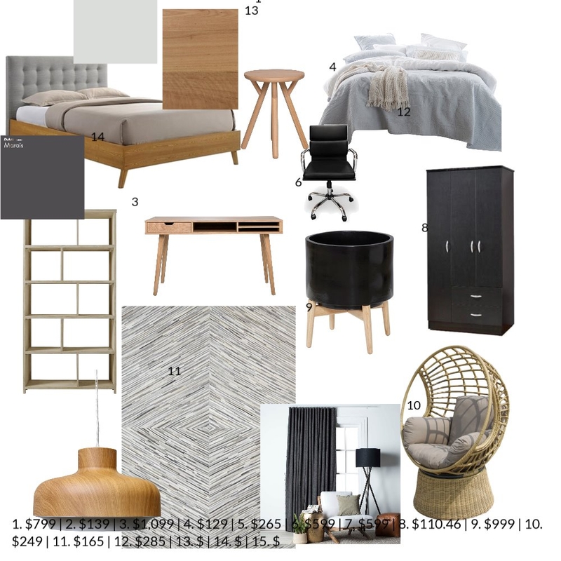 master bedroom Mood Board by jorja_edwards on Style Sourcebook