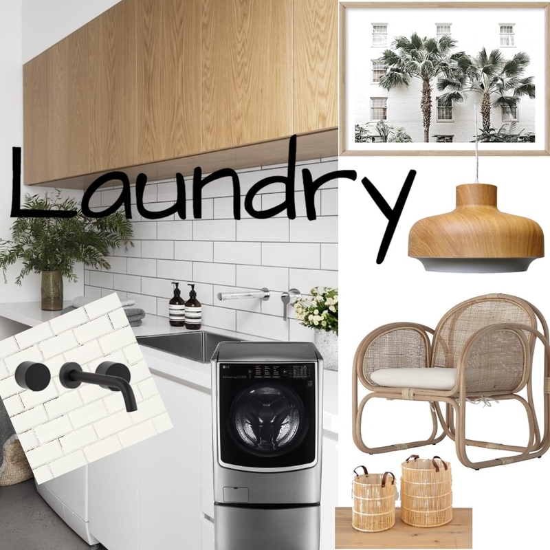 Laundry Mood Board by Bianco Design Co on Style Sourcebook