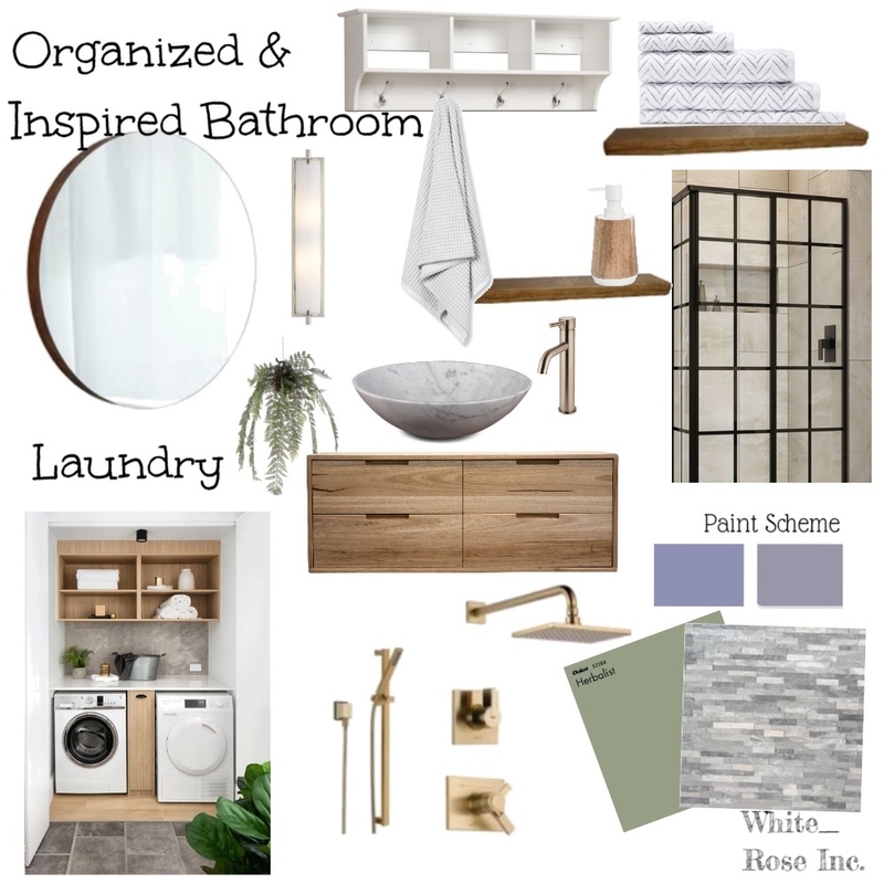 Bathroom/Laundry Mood Board by DaniellaRuthNatasha on Style Sourcebook