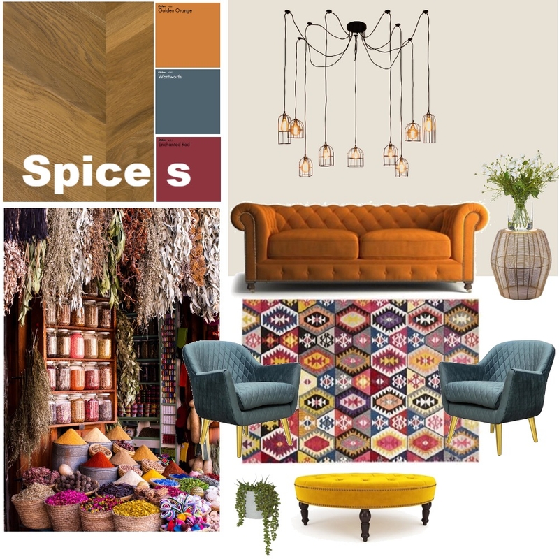 Spices Mood Board by Maayaan on Style Sourcebook