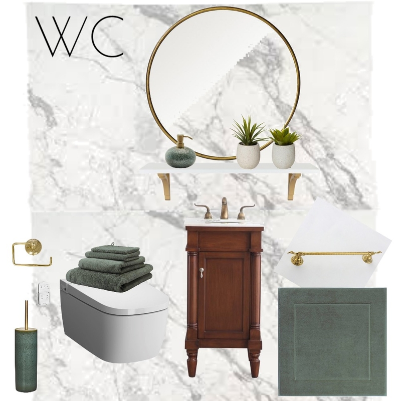 WC Mood Board by karolinabill on Style Sourcebook