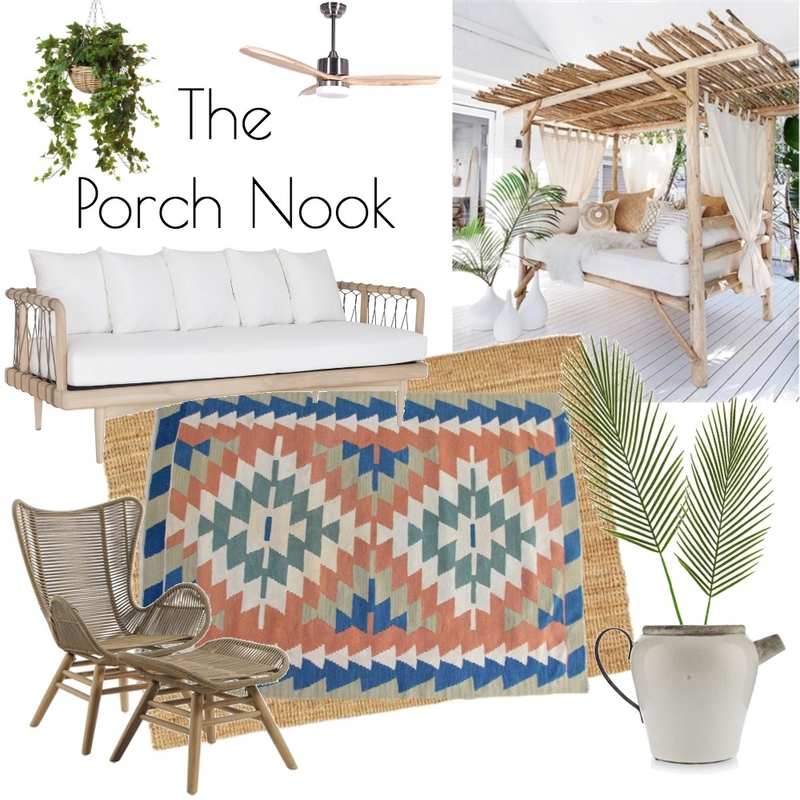 The Porch Nook Mood Board by TurkToMe on Style Sourcebook