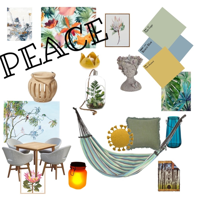 peace Mood Board by kristyw on Style Sourcebook