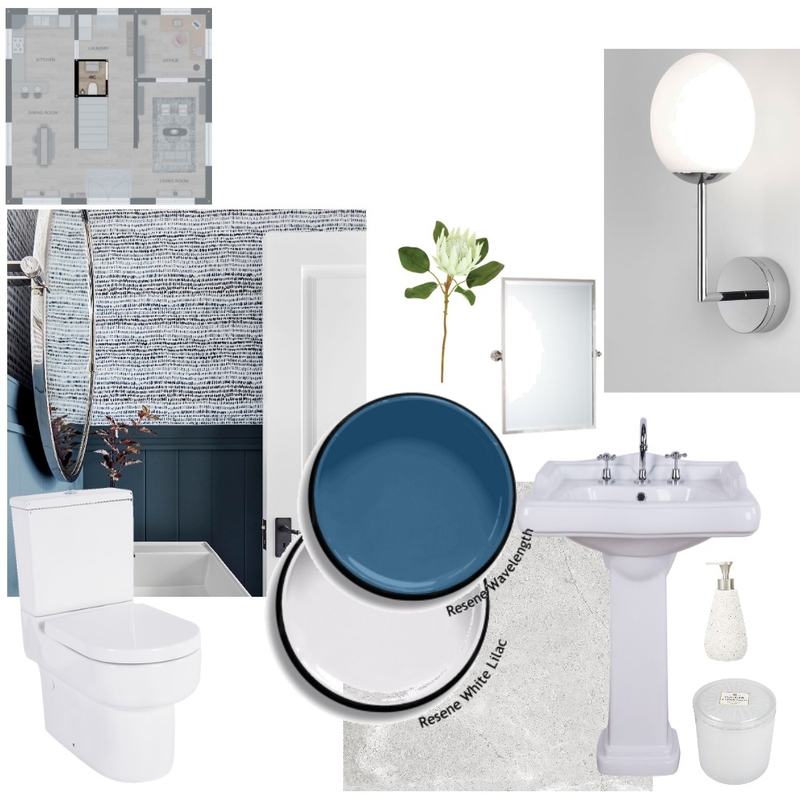 Bathroom Mood Board by carlyperodeau on Style Sourcebook