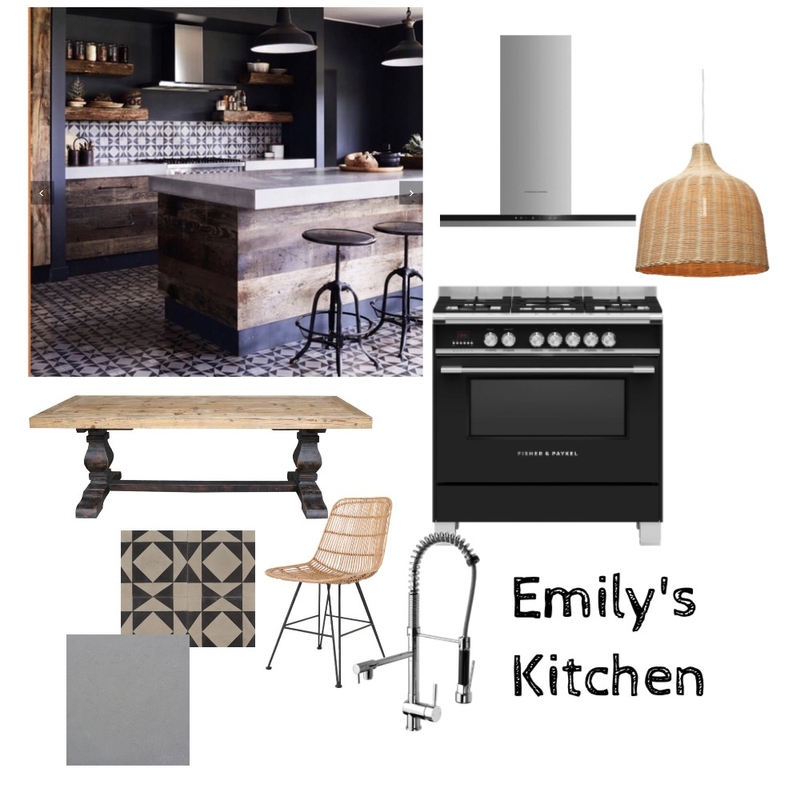 Emily's kitchen Mood Board by Kerrie on Style Sourcebook