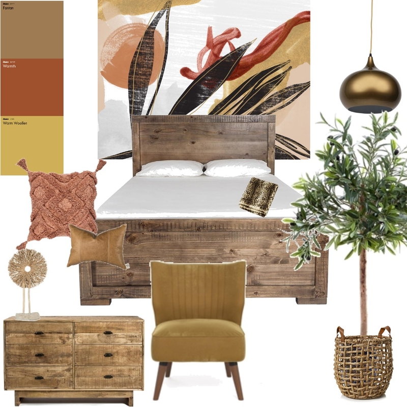 Bronze Bedroom Mood Board by Bunyip on Style Sourcebook