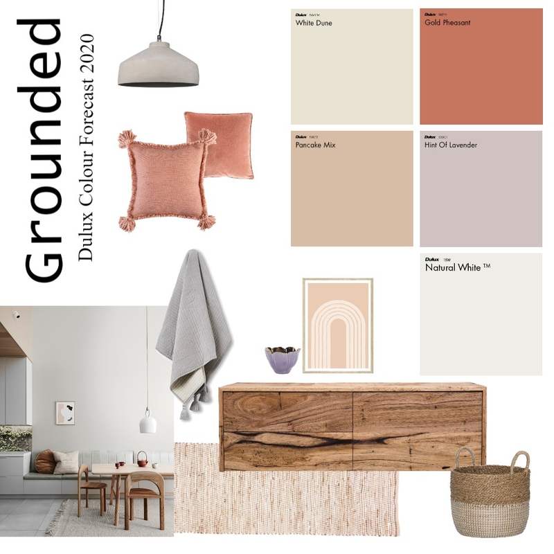 Grounded Mood Board by Dulux Australia on Style Sourcebook