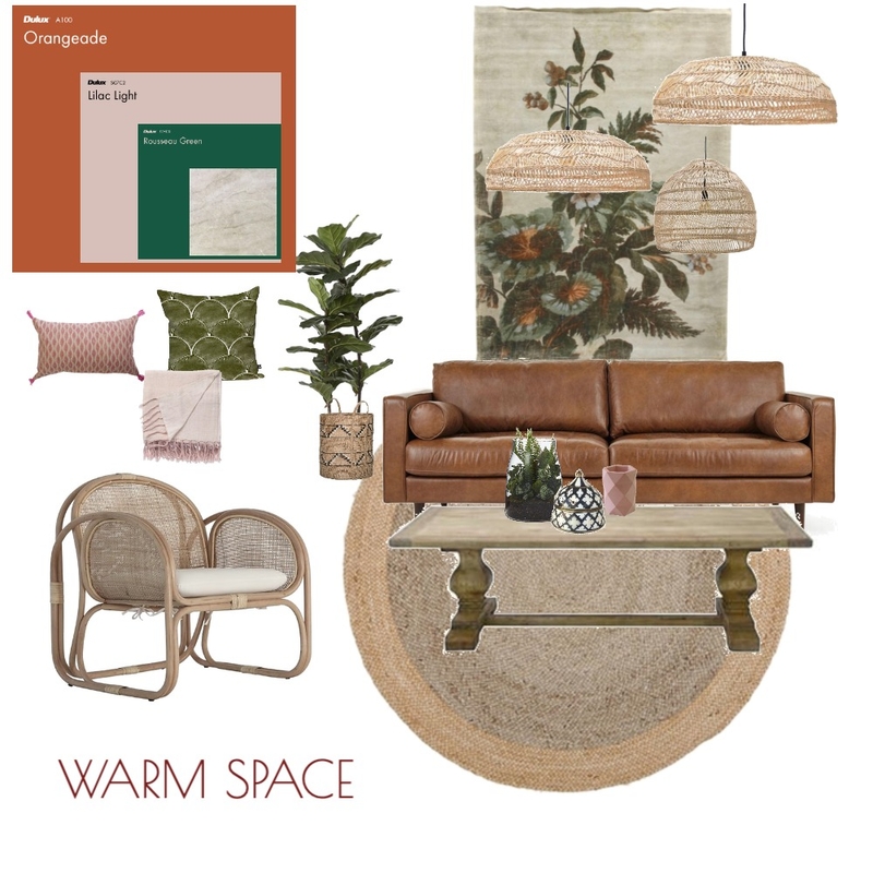 Warm rattan space Mood Board by Evelin.lukacs on Style Sourcebook