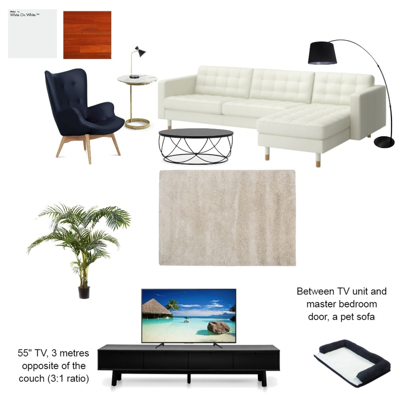 Tina's Living Room Mood Board by Maxi on Style Sourcebook