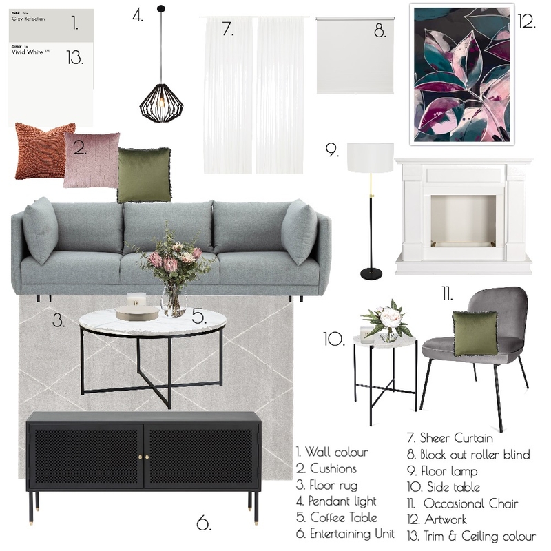 Abbey &amp; Brad Final Mood Board by lauren.duncan on Style Sourcebook