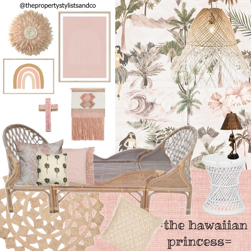 the hawaiian princess Mood Board by The Property Stylists & Co on Style Sourcebook