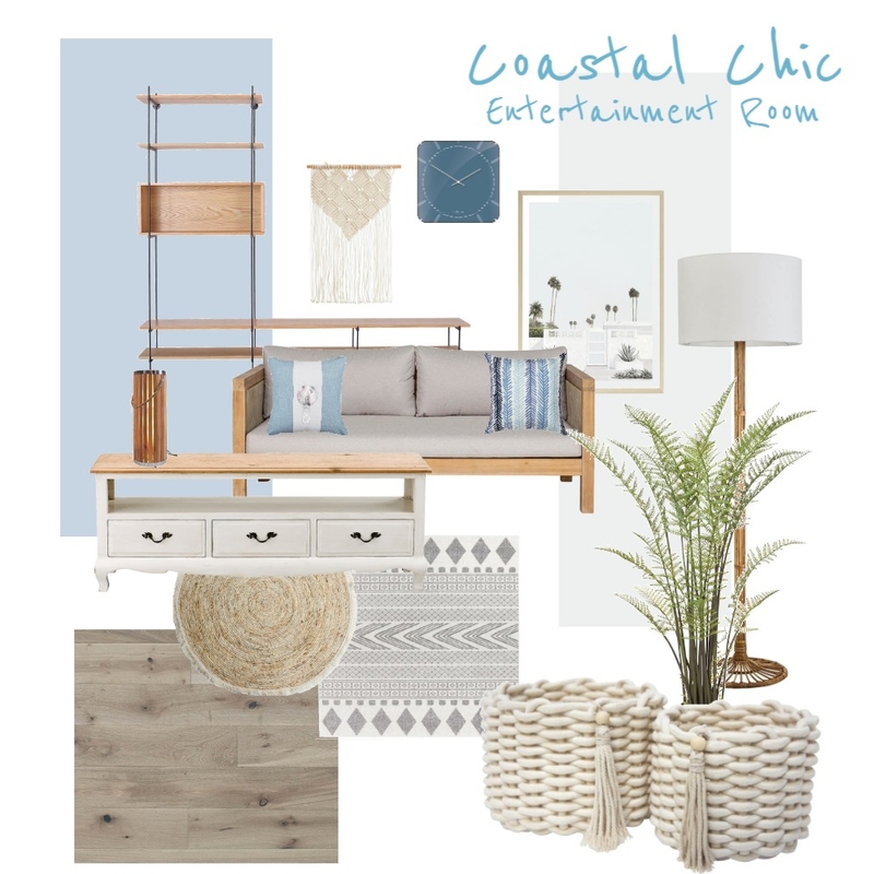 Coastal Chic Mood Board by dariusdraws on Style Sourcebook