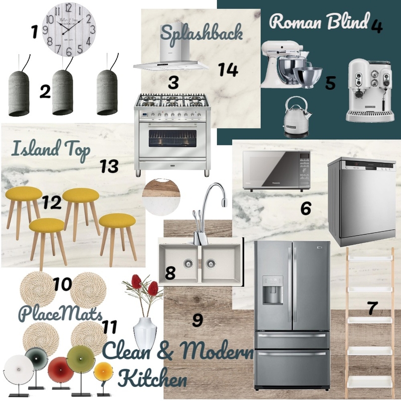 Kitchen Mood Board by Melandie on Style Sourcebook